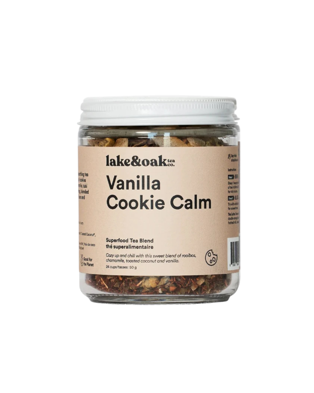 Lake and Oalk Vanilla Cookie Calm 24 servings