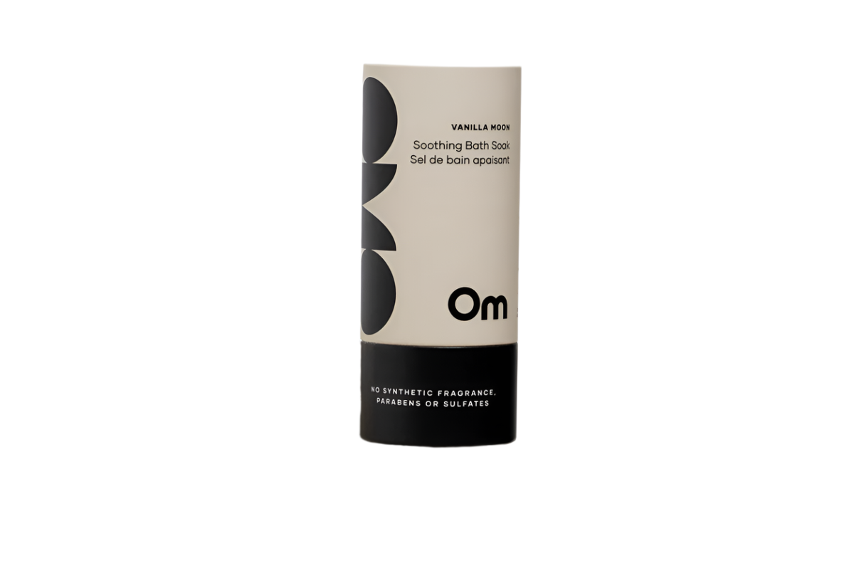 OM Organics Mini Soothing Bath Soak Vanilla Moon 90g