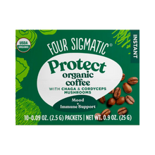 Load image into Gallery viewer, Four Sigmatic Protect Cordyceps and Chaga Coffee Sachet 2.5g