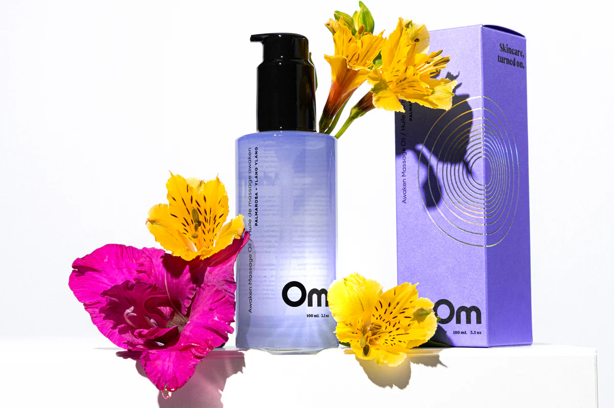 Om Organics Palmarosa And Ylang Ylang Awaken Massage Oil 100ml