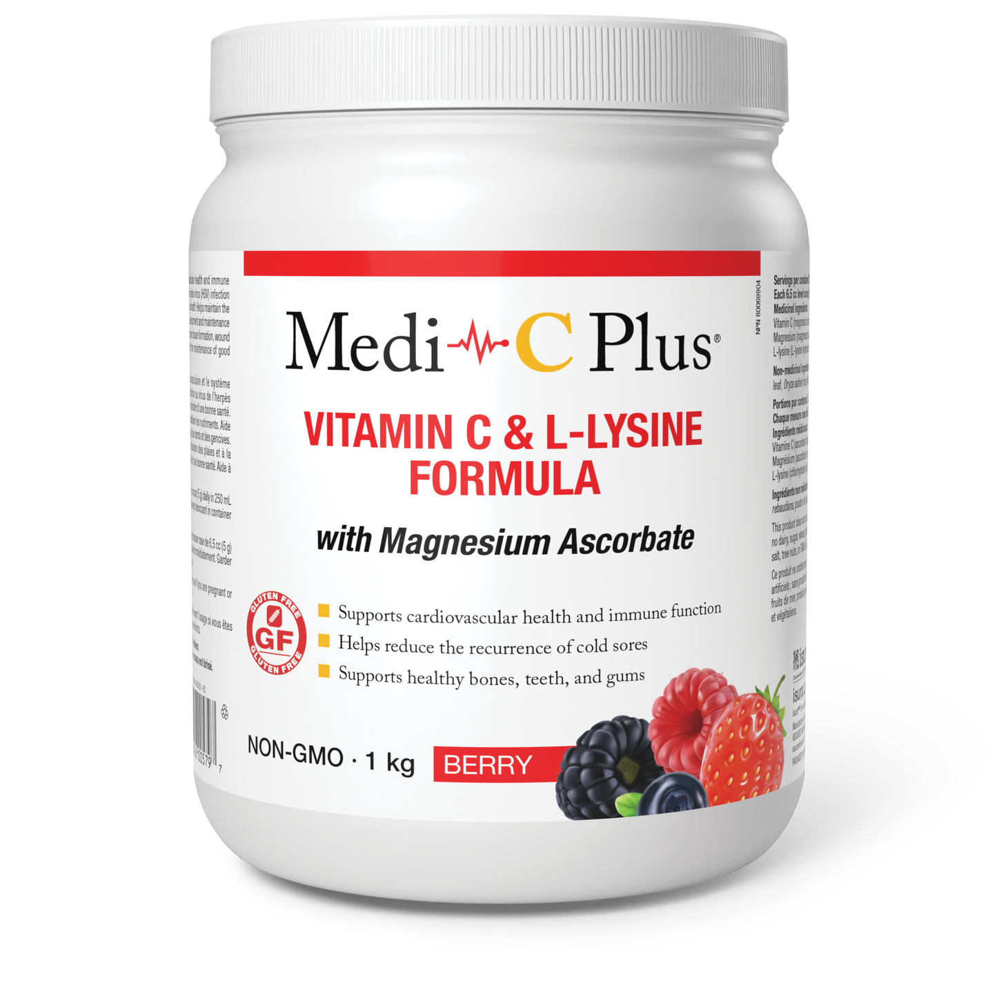 Preferred Nutrition Dr Gifford Jones Medi-C Magnesium Berry 1kg