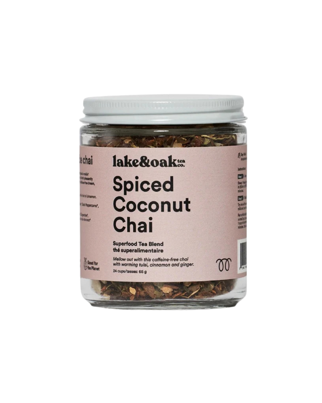 Lake & Oak Spiced Coconut Chai 24 Servings