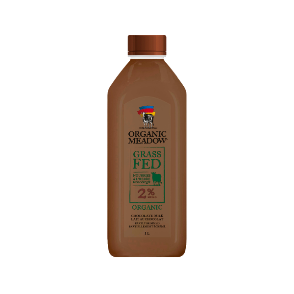 Organic Meadow Grass Fed Chocolate Milk 2% 1L