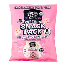 Load image into Gallery viewer, Lesser Evil Himalayan Pink Popcorn Snack 8 pk