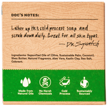 Load image into Gallery viewer, Dr. Squatch Cool Fresh Aloe Soap 141g