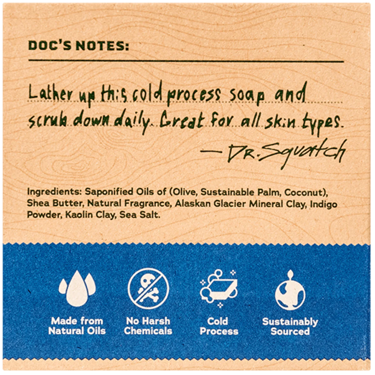 Dr. Squatch Fresh Falls Soap 141g