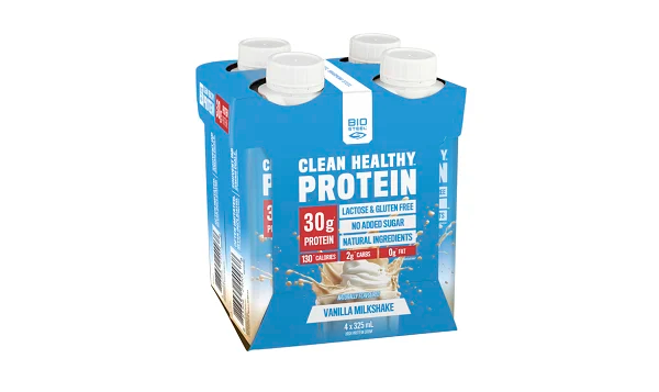 Biosteel Vanilla Protein Milkshake 325ml 4pk