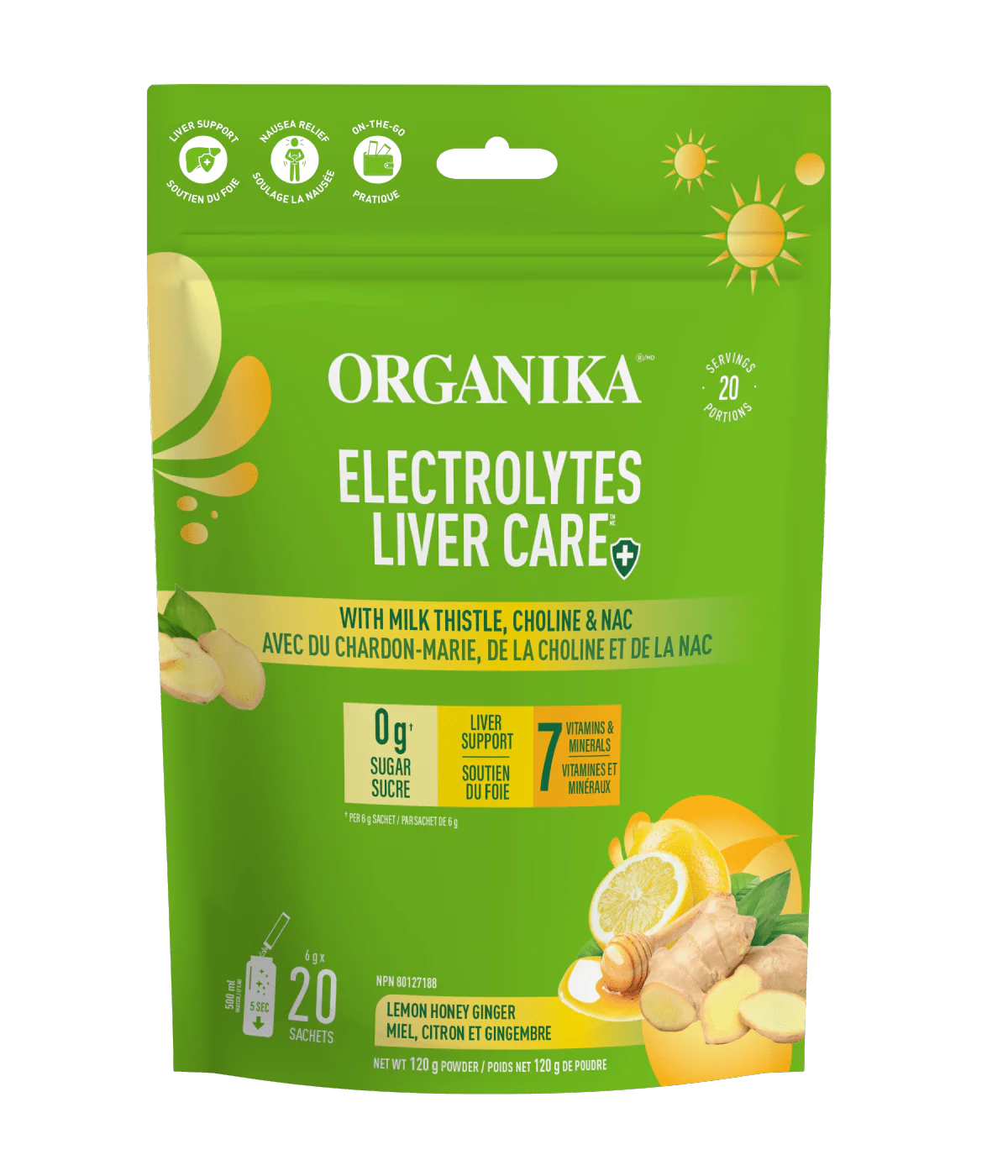 Organika Electrolytes Liver Care 6g