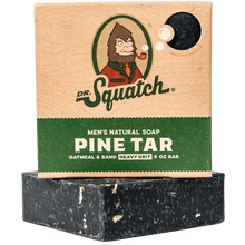 Load image into Gallery viewer, Dr. Squatch Pine Tar Soap 141g