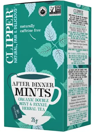 Clipper Organic After Dinner Mint Tea 38g