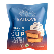 Load image into Gallery viewer, Eat Love Organic Peanut Butter Cup 52g