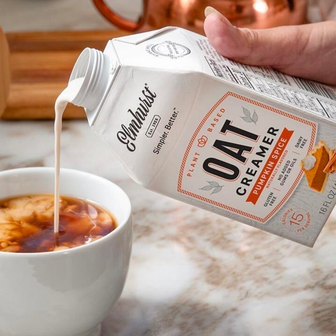 Elmhurst Pumpkin Spice Oat Creamer 473ml The Root Cellar PEI