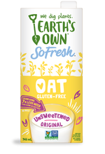 Load image into Gallery viewer, Earth's Own Unsweetened Original Oat Milk Beverage 946ml