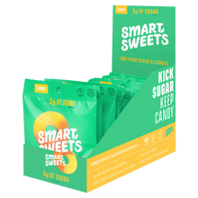 Load image into Gallery viewer, SmartSweets Peach Rings 50g 12 Pack