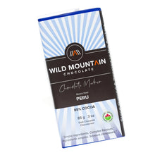 Load image into Gallery viewer, Wild Mountain Peru Dark Chocolate 85% 85g