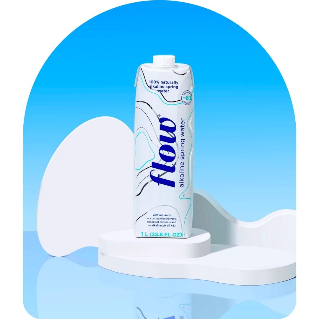 Flow Naturally Alkaline Spring Water 1L