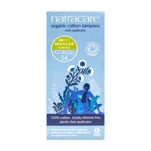 Load image into Gallery viewer, Natracare Regular Applicator Tampons 16 Pack
