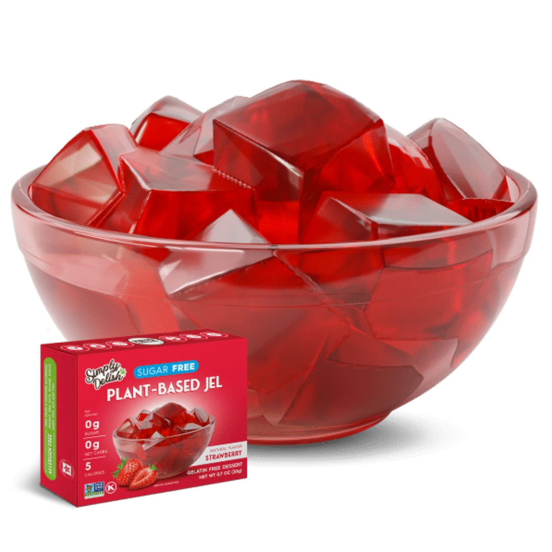 Simply Delish Strawberry Jell Dessert 20g