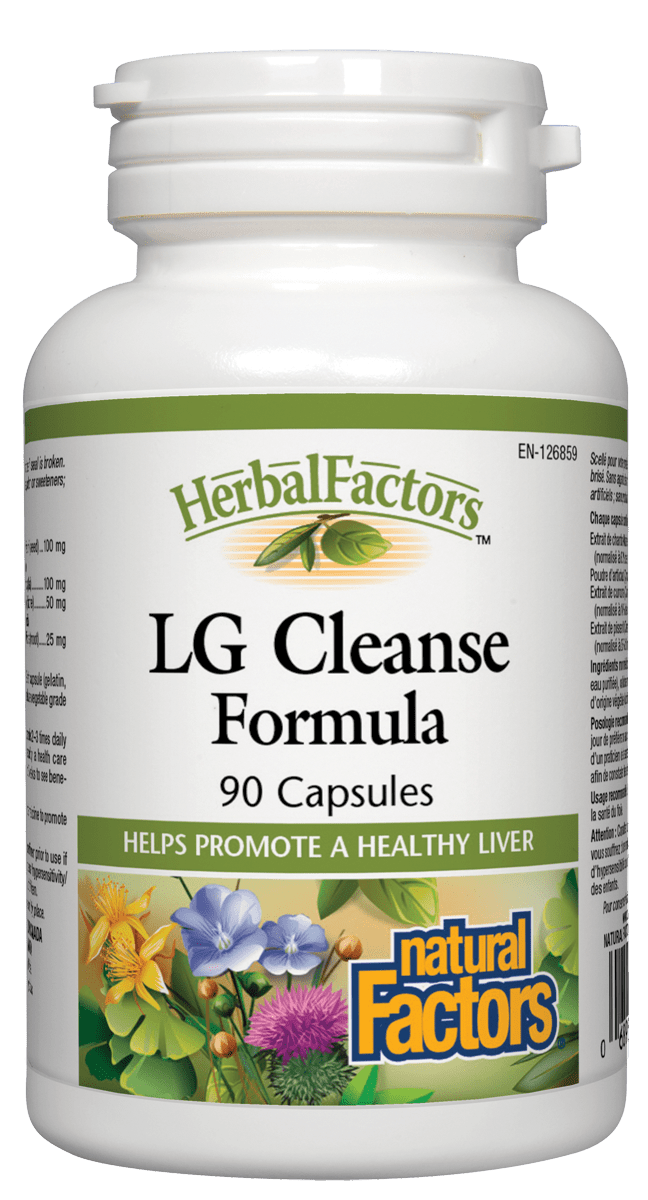 Natural Factors LG Cleanse Formula 90 Capsules