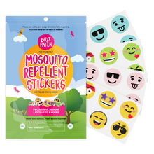 Load image into Gallery viewer, The Natural Patch Co. Buzz Patch Mosquito Repellent Stickers 24 Pack