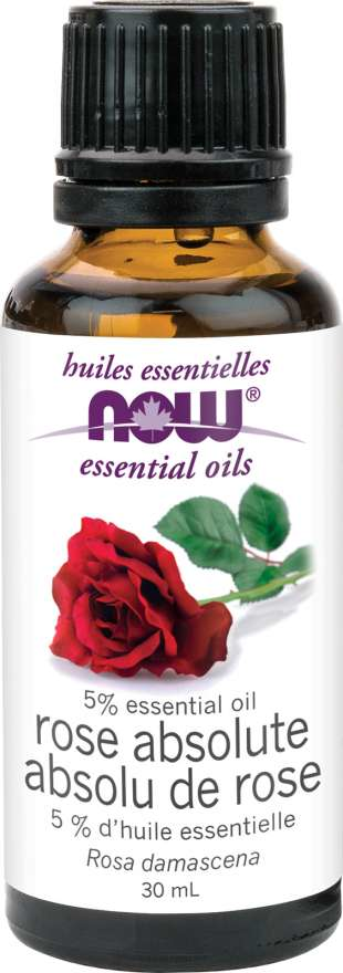 Now Rose Absolute 5% Essential Oil 30mL