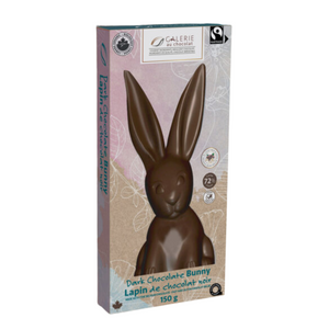 Galerie Au Chocolat Solid Dark Chocolate Easter Bunny 150g