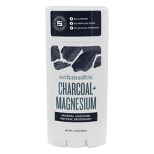 Load image into Gallery viewer, Schmidt's Charcoal + Magnesium Deodorant 75g