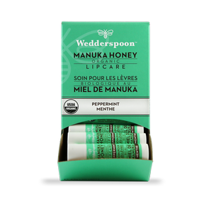 Wedderspoon Org Manuka Lip Balm Peppermint 5g