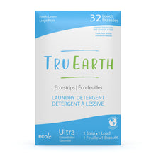 Load image into Gallery viewer, Tru Earth Eco-Strips Laundry Detergent Fresh Linen 32 Loads