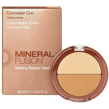 Mineral Fusion Cream Concealer Duo Warm 3g