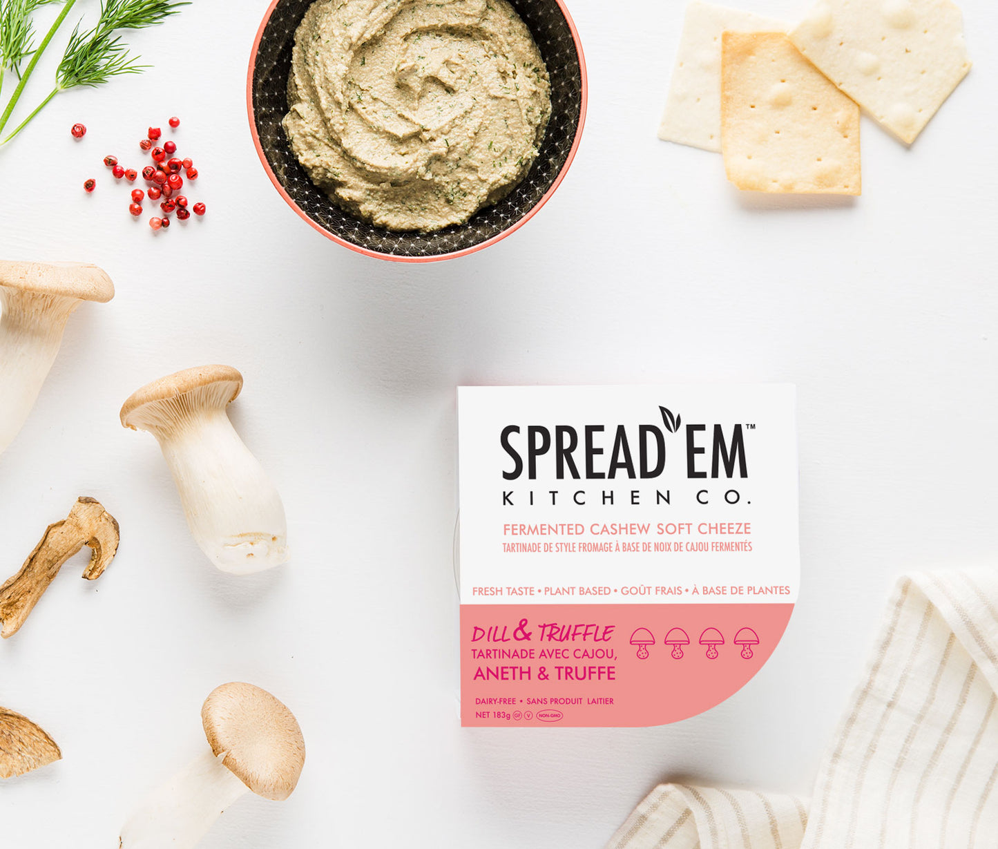 Spread Em Dill Truffle Soft Cheeze Dip 183g