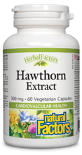 Load image into Gallery viewer, Natural Factors Hawthorn Extract 300mg 60 Capsules