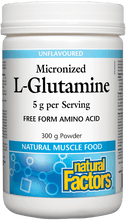 Load image into Gallery viewer, Natural Factors L-Glutamine 300g