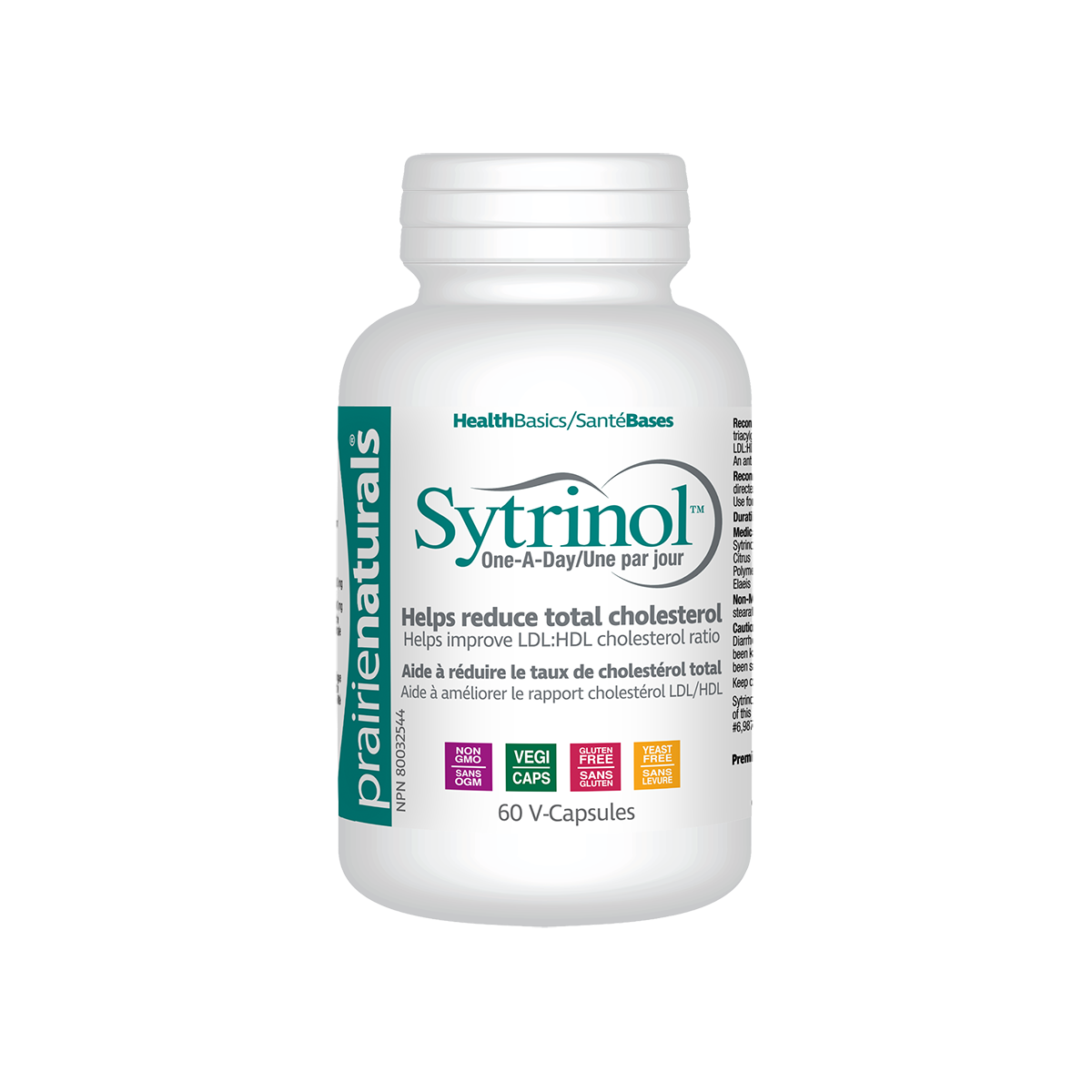 Prarie Naturals Sytrinol Cholest Force 60 Vegetable Capsules
