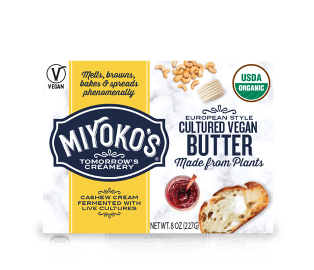 Miyokos Vegan Cultured Butter 227g