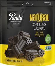 Load image into Gallery viewer, Panda Natural Black Licorice 170g