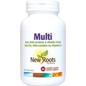 New Roots Multi Vitamin 60 Vegetable Capsules