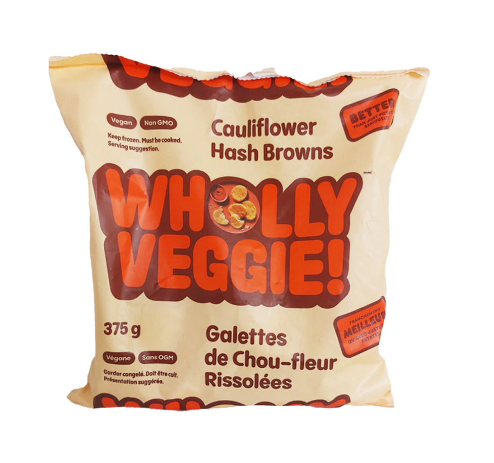 Wholly Veggie Cauliflower Hash Browns 375g