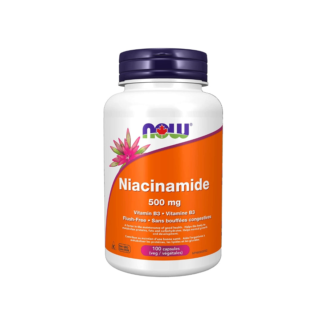 NOW Niacinamide 500mg 100cap