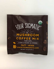 Load image into Gallery viewer, Four Sigmatic Think Lion's Mane and Chaga Coffee Sachet 2.5g