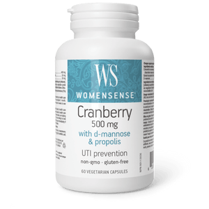 WomenSense Cranberry D Mannose 60 Vegetarian Capsules