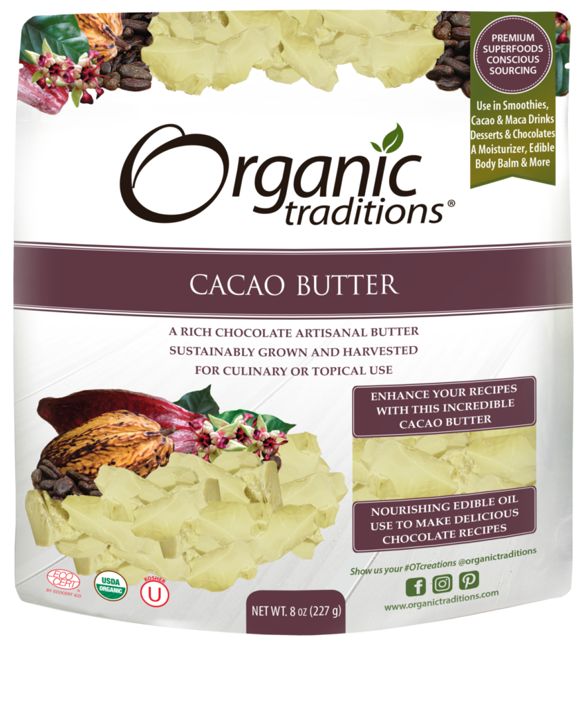 Organic Traditions Cacao Butter 227g