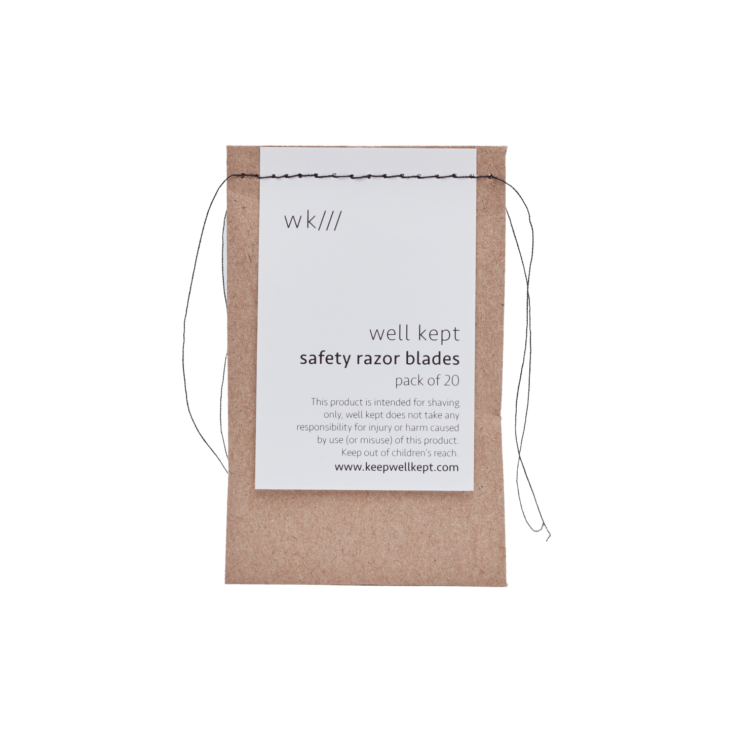 Well Kept Safety Razor Blades 20pk