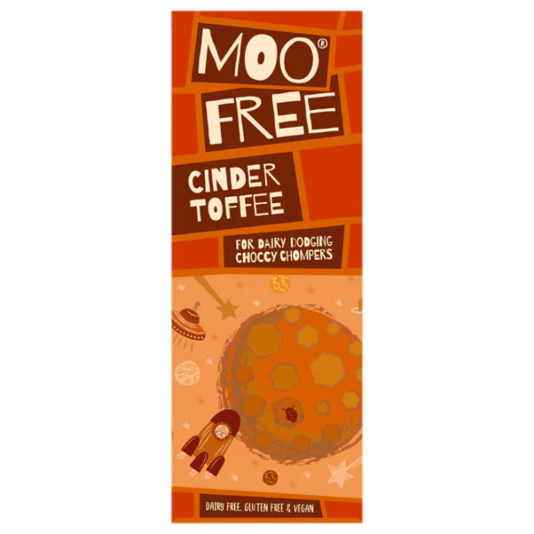 Moo Free Dairy Free Sponge Toffee Bar 80g