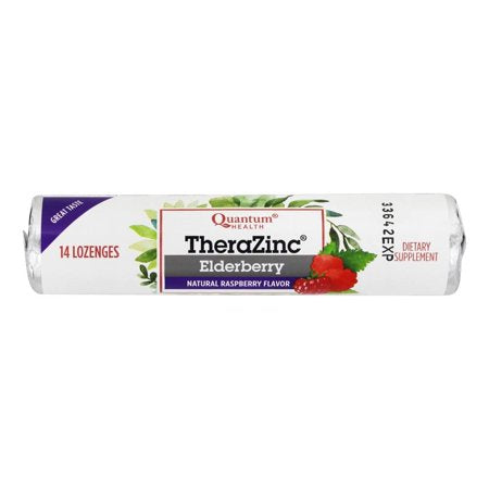 Quantum Elderberry Zinc Lozenges 14pc