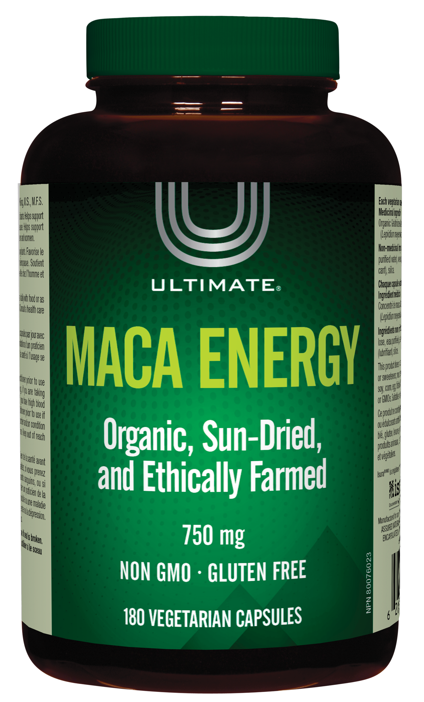 Ultimate Maca Energy 180 Vegetarian Capsules