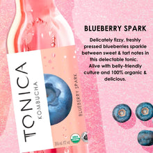 Load image into Gallery viewer, Tonica Blueberry Kombucha 355ml