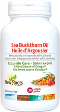 Load image into Gallery viewer, New Roots Seabuckthorn Oil 30 Softgels
