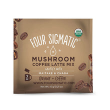 Load image into Gallery viewer, Four Sigmatic Think Coffee Latte with Lion&#39;s Mane Single Satchet 6g
