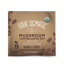 Load image into Gallery viewer, Four Sigmatic Think Coffee Latte with Lion's Mane Single Satchet 6g